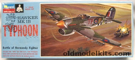 Monogram 1/72 Hawker Mk 1B Typhoon, PA213-150 plastic model kit